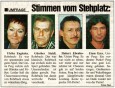 Rundschau, Oktober 2000