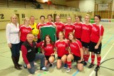 Sieger des 3. Ladies Soccer Cup 2010 mit LAbg, Patricia Reisinger und erima-Boss Willy Grims